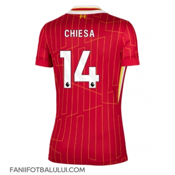 Liverpool Federico Chiesa #14 Tricou Fotbal Replică 2024-25 Femei Acasa
